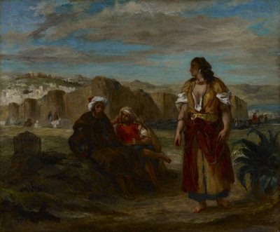 View of Tangier by Ferdinand Victor Eugene Delacroix